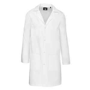 blouse de médecin blanche personnalisable 100% coton