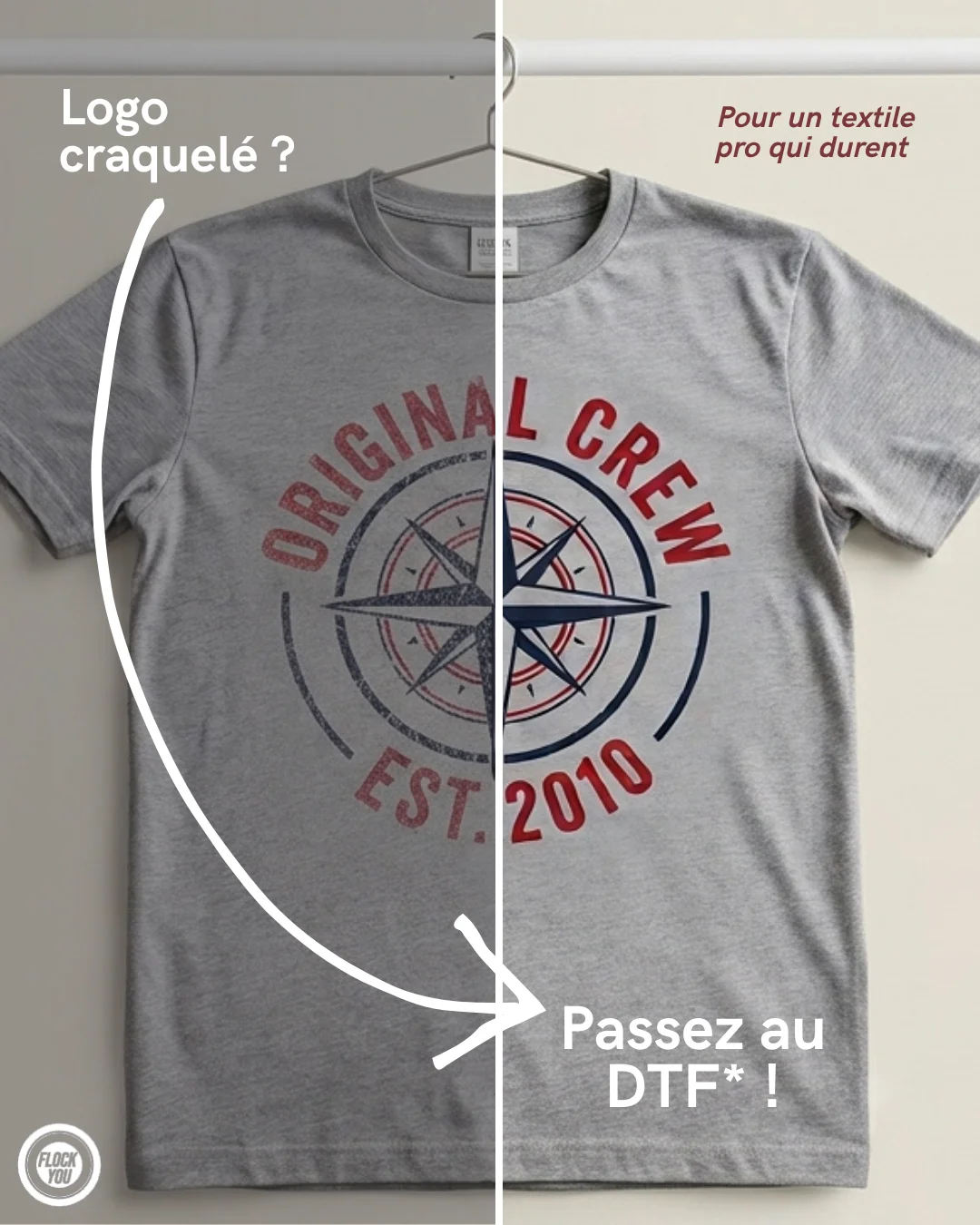 DTF vs FLOCAGE