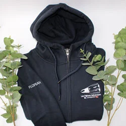 Sweat brodé personnalisé