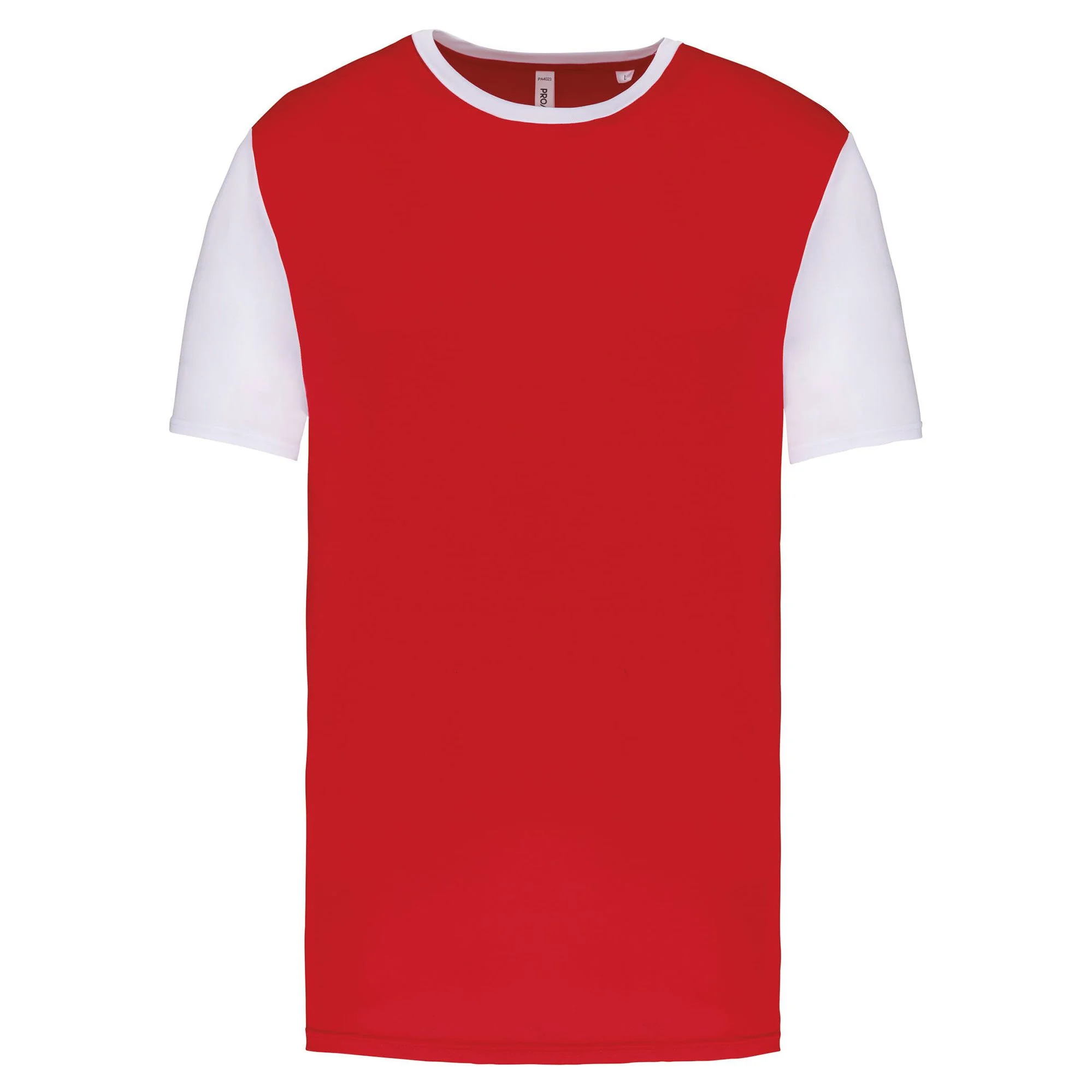 Agen 1 t-shirt de sport bicolore personnalisé