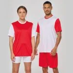 tee-shirt-de-sport-bicolore-personnalisé