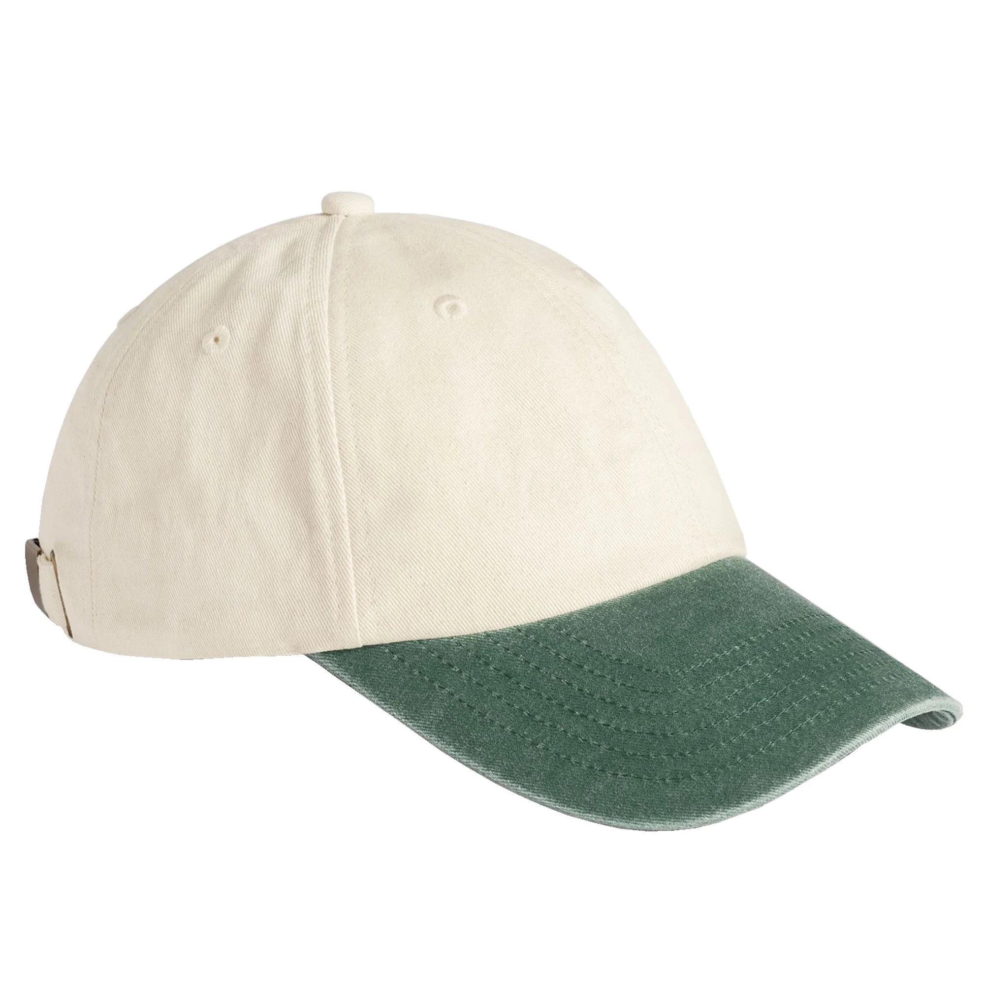 Audenarde 1 casquette bicolore personnalisée vert bouteille
