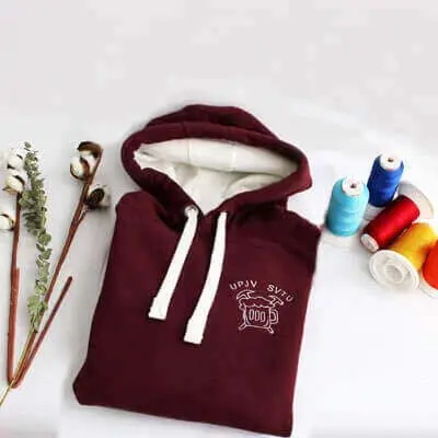 Flock You - Vêtements personnalisés 1 Sweat personnalisé broderie