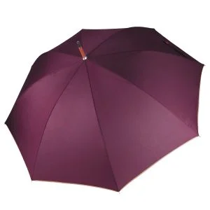 parapluie mât en bois personnalisé bordeaux