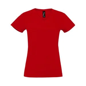 t-shirt femme col v personnalisé