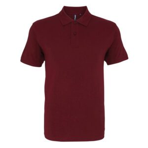 polo premium personnalisable bordeaux