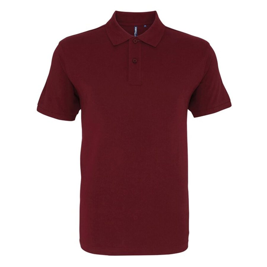 polo premium personnalisable bordeaux