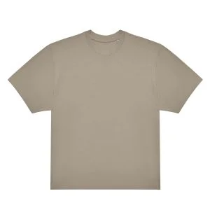 t-shirt oversize personnalisé beige