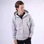 sweat zippé brodé modèle Lyon