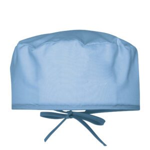 Calot infirmière infirmier bleu personnalisable