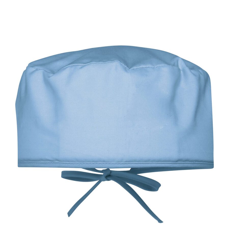 Calot infirmière infirmier bleu personnalisable