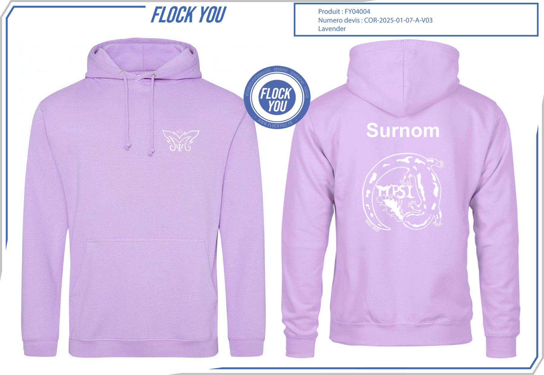 213812 13012025 lille lavender cor 2025 01 07 a v03 fy04004 - Vêtements personnalisés