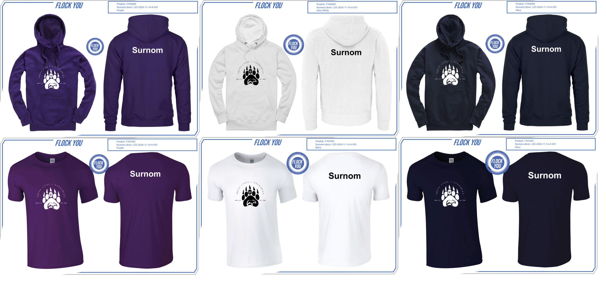 Sweat de promo Stanislas HX5
