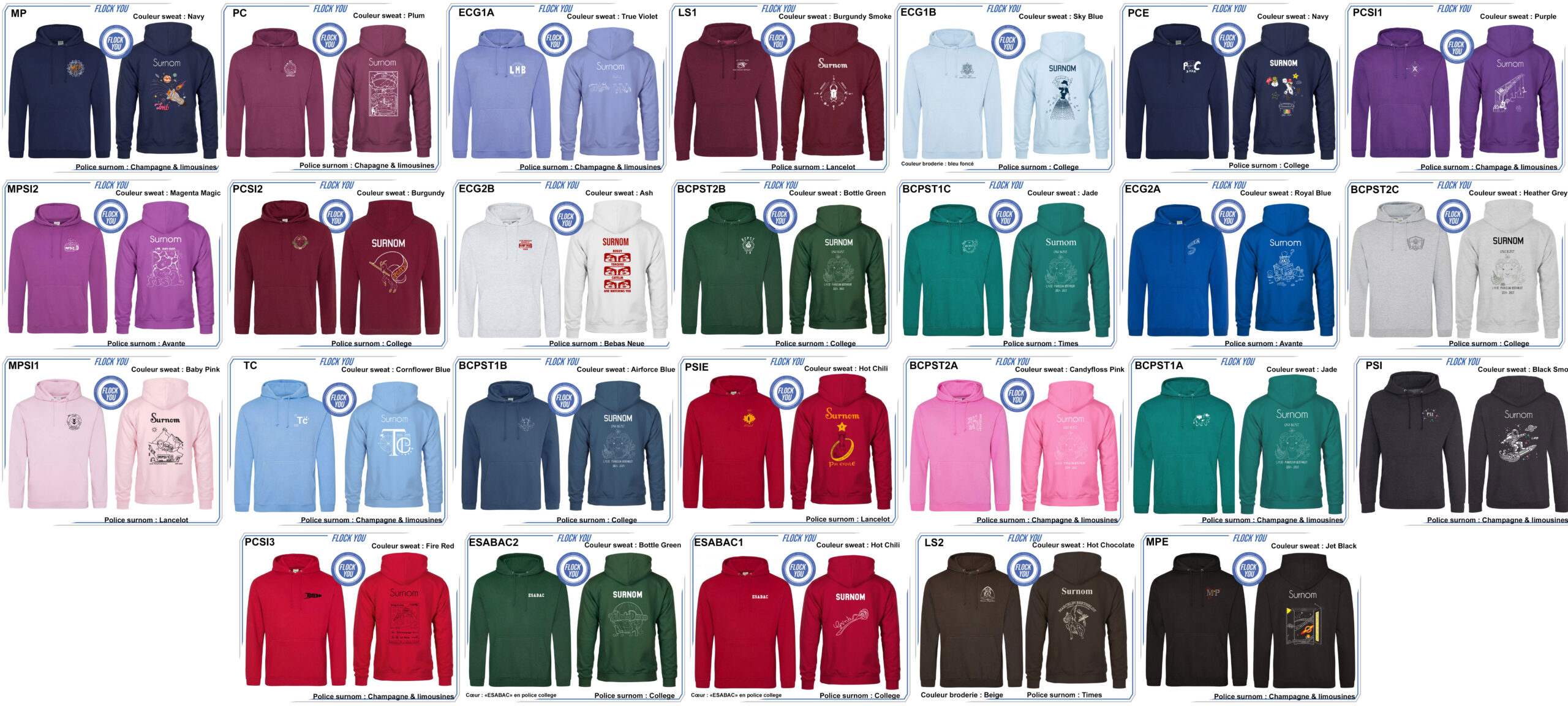 Sweat de promo berthelot