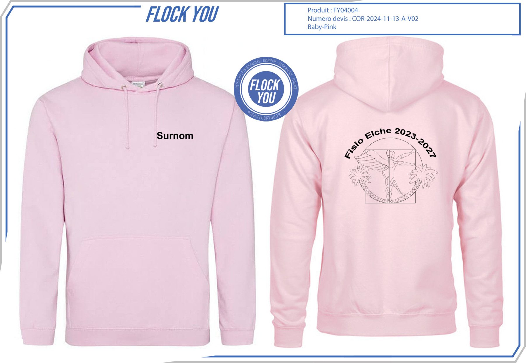 Sweat de promo Stanislas HX5
