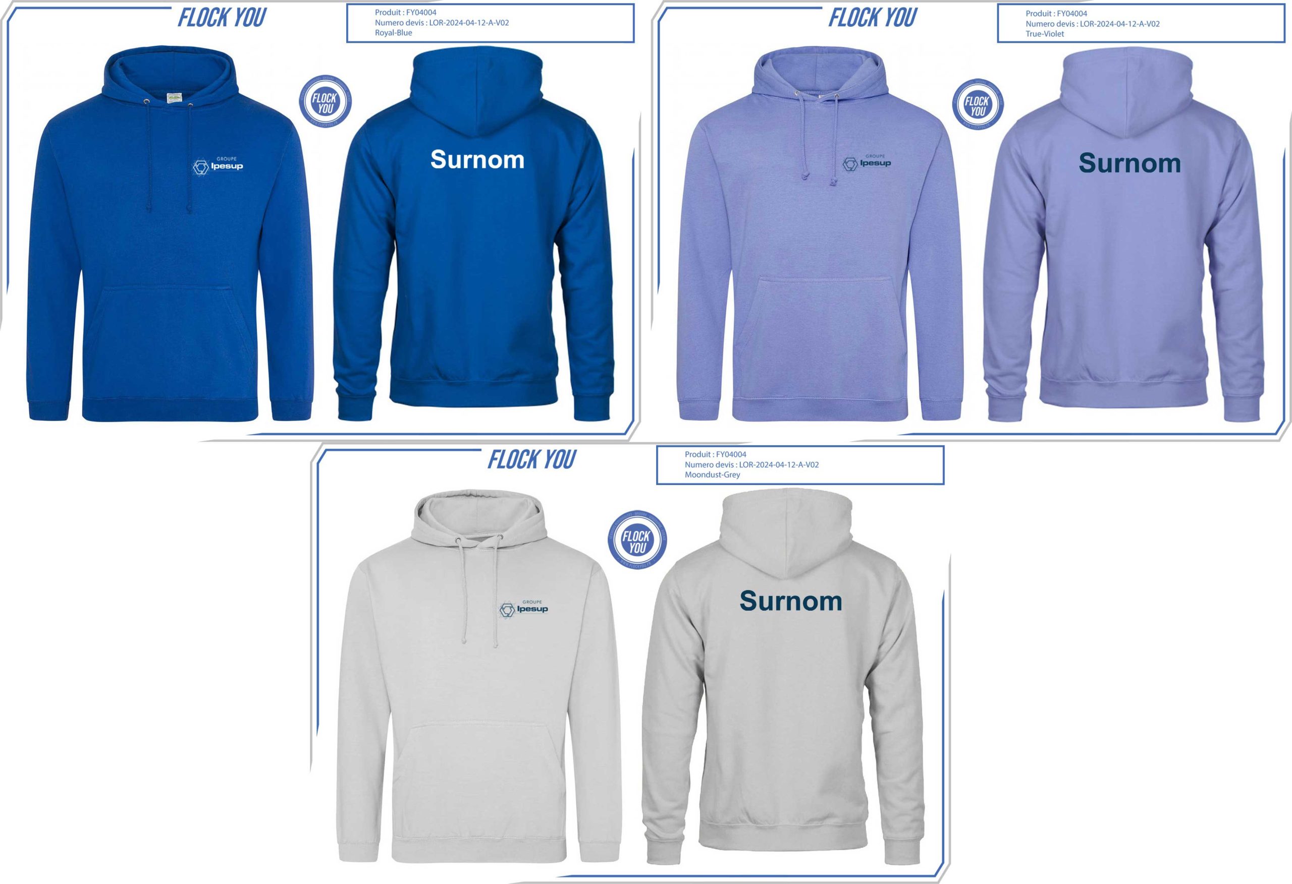 Sweat de promo Stanislas HX5