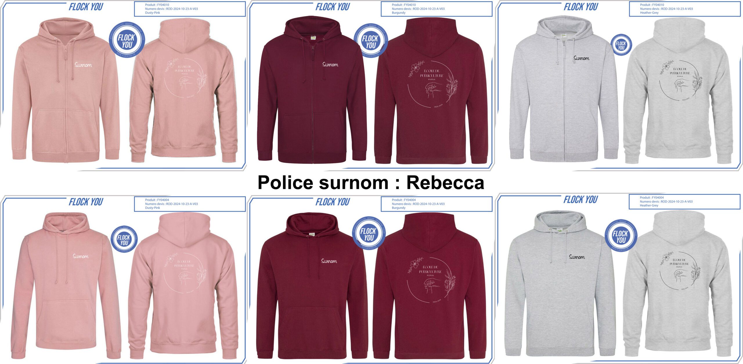 Sweat de promo Stanislas HX5