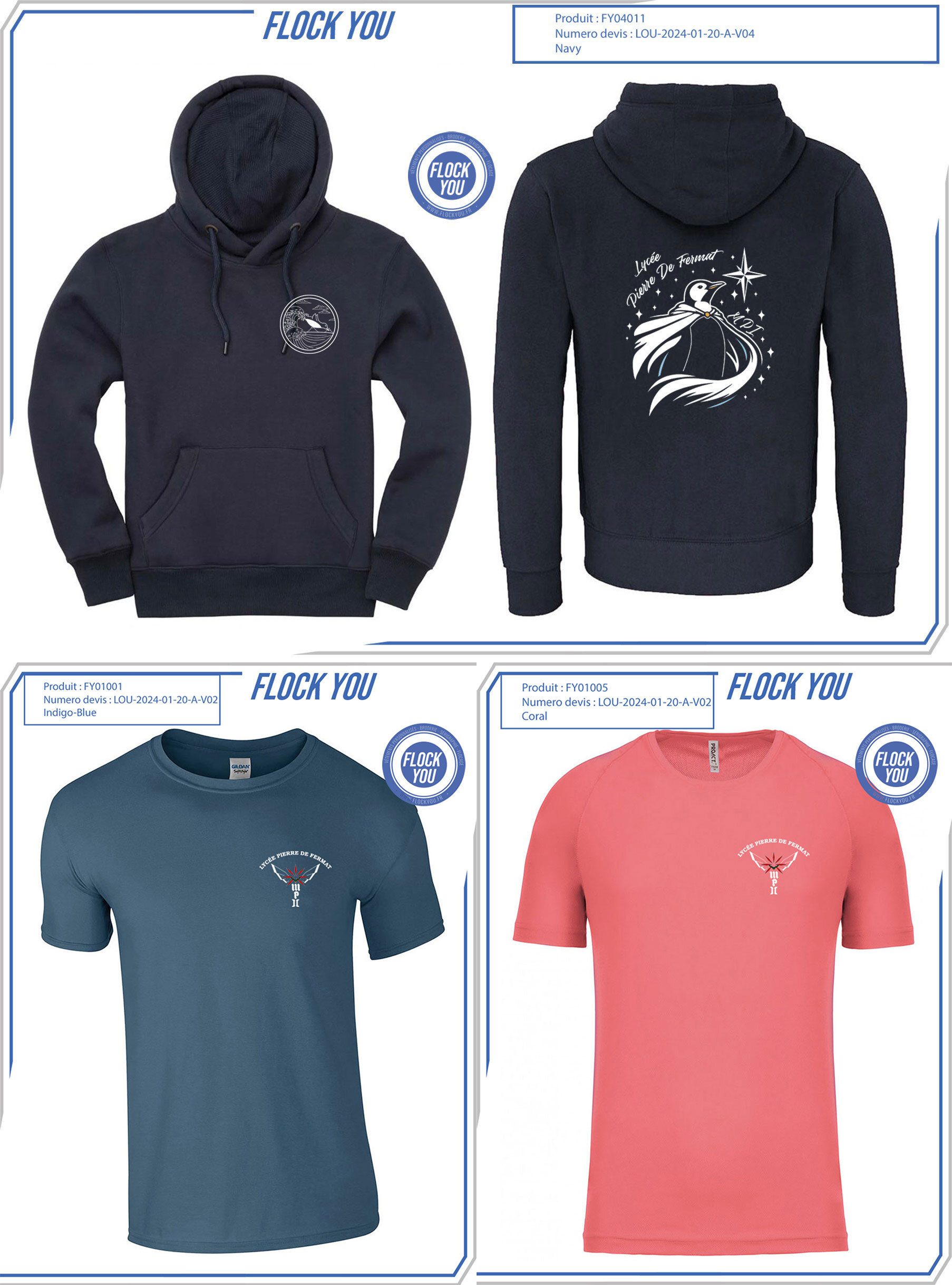 PlatPDFMPI - Vêtements personnalisés