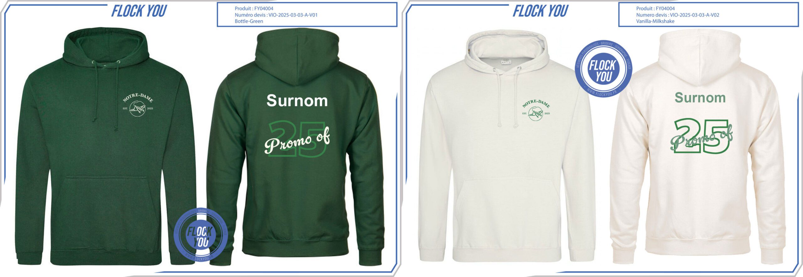 Sweat personnalise promo of 25 scaled - Vêtements personnalisés