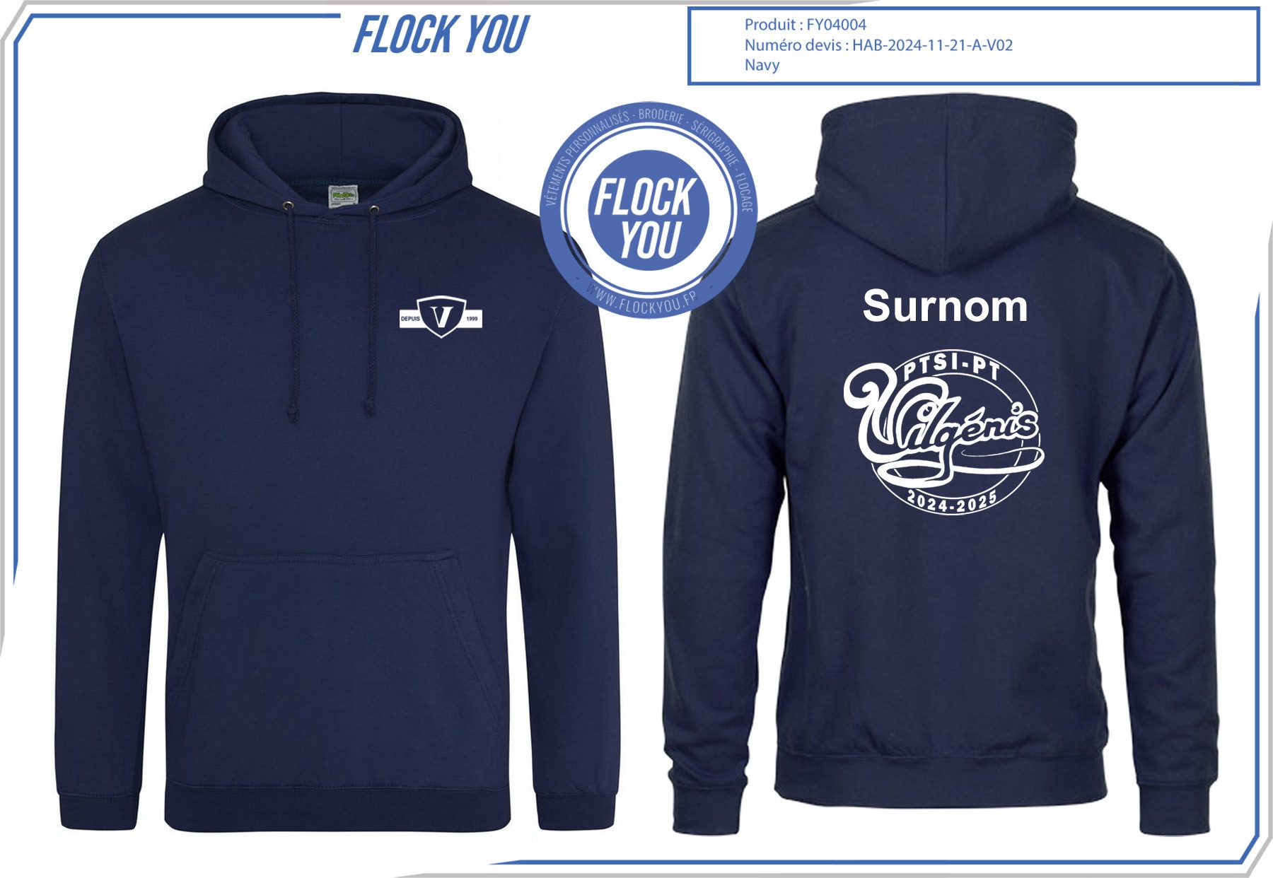 Sweat de promo Stanislas HX5