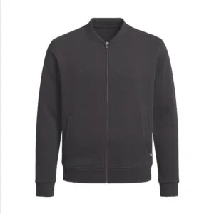 sweat col rond zippé made in france personnalisé