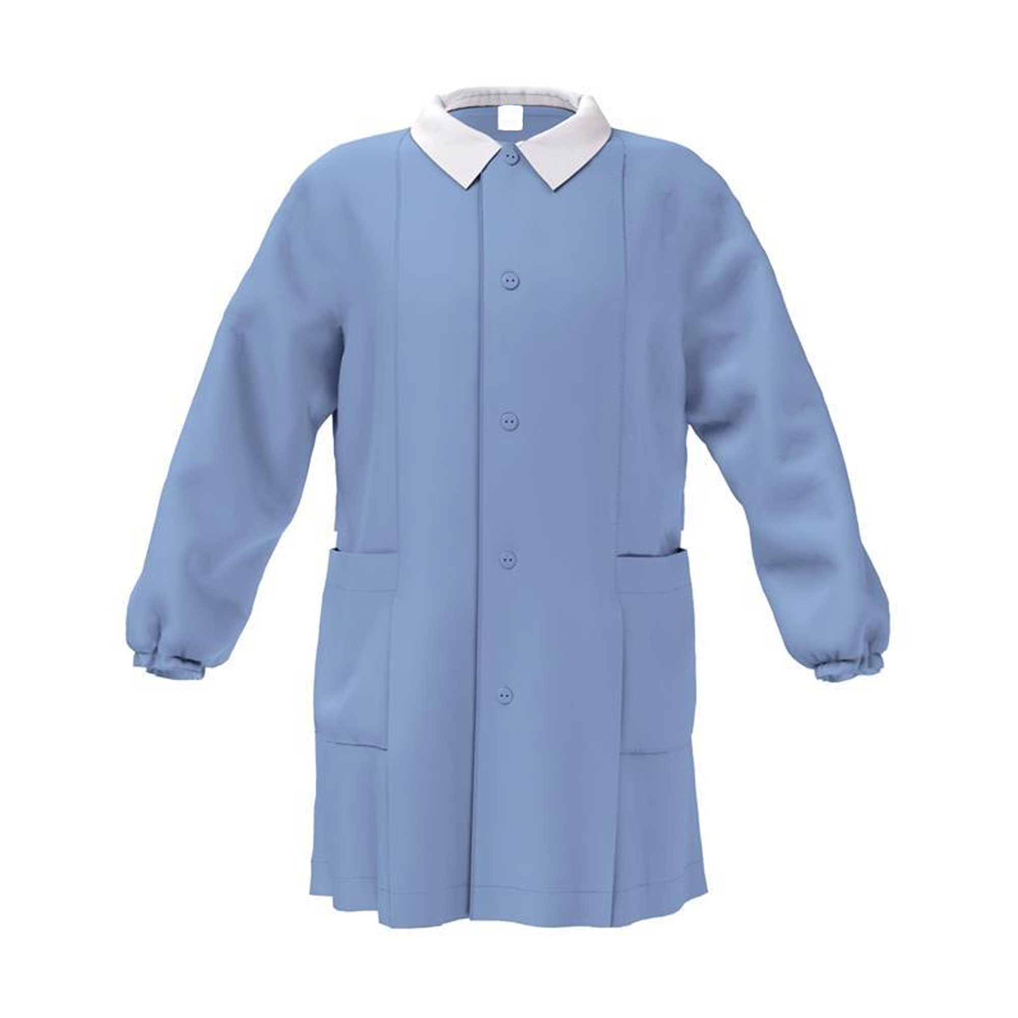 Reumont 1 tablier d'école personnalisé bleu ciel