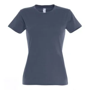 t-shirt femme personnalisé denim